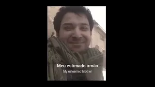 SOLDADO DESPEDE DA MÃE  E FAMÍLIA DURANTE A GUERRA