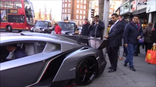 LAMBORGHINI VENENO CAUSES CHAOS ON THE STREETS OF LONDON