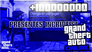 PRESENTE DA ROCKSTAR INCRÍVEL! - GTA 5 ONLINE