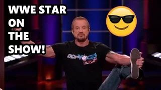 Shark Tank WWE Star On Shark Tank And Sharks Are Amazed! Shark Tank Showcase