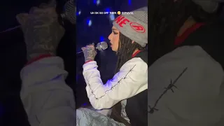 Zhavia singing "Easy On Me" by Adele | Live on her friend's IG Story | Mar. 26, 2022