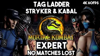 MORTAL KOMBAT 9 | STRYKER & KABAL | TAG LADDER | EXPERT | No Matches Lost