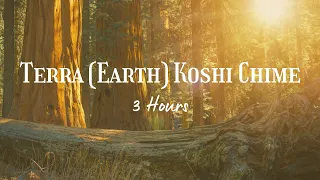 Terra (Earth) Koshi Chimes | 3 Hours | Grounding, Inner Peace, Soothing Sound Healing