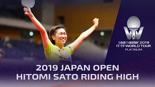 Hitomi Sato riding high | 2019 ITTF World Tour Japan Open