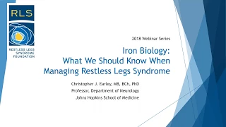 Webinar 2018 - Iron & RLS