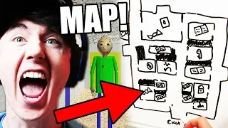 WE HAVE A MAP!!! GET ME OUT! || Baldi's Basics in Education and Learning