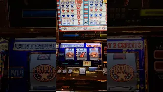 Handpay Jackpot in Las Vegas on Triple Stars Old School Slot machine! #shorts
