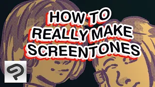 How to make Screentones for your comic or manga | Clip Studio Tutorial