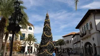 Disney Springs Christmas Decorations 2019 4K Tour | Walt Disney World Orlando Florida