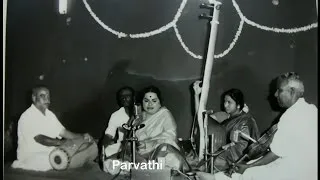 ML Vasanthakumari- Samaja Vara Gamana- Hindolam- Adi- Thyagaraja