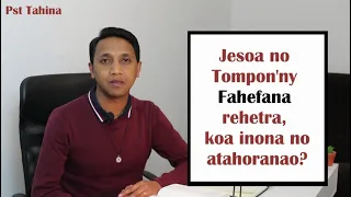 Marka 16: 15 - Jesoa no Tomon'ny Fahefana rehetra, koa inona no atahoranao?