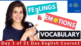 Feelings and Emotions Vocabulary | Improve Your English Vocabulary | ChetChat English Day - 1