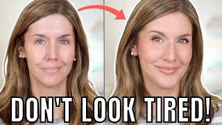 Easy Makeup For When You Feel ROUGH & TIRED | Over 40