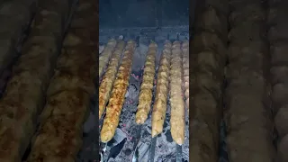 Шашлычная шашлык на углях баранина курица телятина кебаб баранина овощи на углях