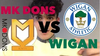 MK Dons VLOG 2021/22 Season | EFL League One | MK Dons VS Wigan Athletic | (HOME)