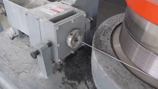 fine(work) live video of wire drawing machine