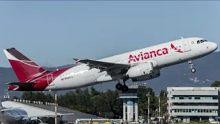 Avianca A320 painting process