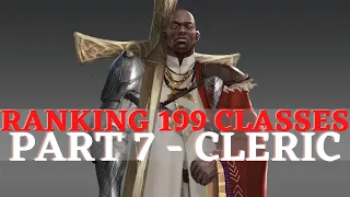 Pathfinder: WotR - Ranking 199 Classes Part 7: Cleric & Archetypes