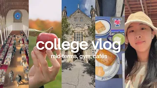 University of Toronto senior yr vlog | Mid-terms, cafés, gym
