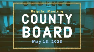 Arlington County Board Regular Meeting | May 13, 2023