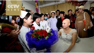 Till death do us part: Man marries terminally ill girlfriend