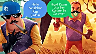 Hello Neighbor Rap Şarkısı Bıyıklı Kazım Usta Ben Küçücük Bir Çocuktum