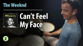 "Can't Feel My Face" - The Weeknd | Drum Lesson | Drum Cover