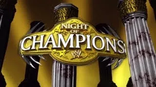 WWE - NIGHT OF CHAMPIONS 2012 FULL PPV LIVE- WWE '12 VIDEO GAME (MACHINIMA)