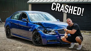 I BOUGHT A CRASHED BMW 335D!!