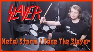 Metal Storm / Face The Slayer - Slayer Drum Cover