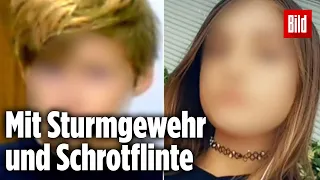 Kinder liefern sich Schießerei mit Polizei