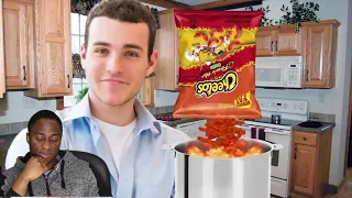 Food Theory: Cheetos Are Cow Food! Reaction