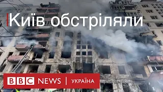 На Оболоні в Києві снаряд влучив у багатоповерхівку
