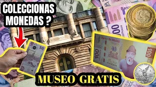 Museo de NUMISMÁTICA del Banco de México en CDMX | Colección de todos los BILLETES DE MÉXICO