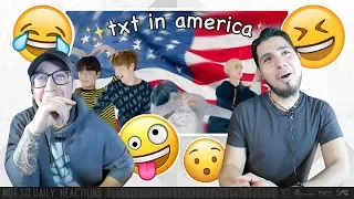 TXT in america (lowkey crack) | NSD REACTION