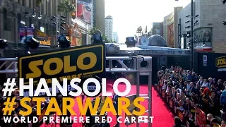 Solo: A #StarWars Story cast, creators at World Premiere talk about the new #HanSolo movie