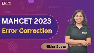 MAHCET MBA 2023 | Error Correction for CET MBA 2023 | Ace Verbal Ability Section | BYJU'S