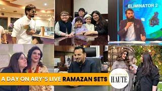 Everything That Happens Behind The Scenes Of ARY's Ramazan Transmission | Jeeto Pakistan | Pavilion