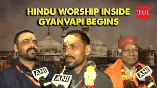 Historic Moment at Gyanvapi Mosque: Hindu Puja begins at basement after court order | Kashi-Varanasi