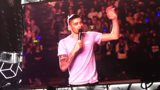 One Direction OTRA 24.02.2015 Osaka,Japan(Zayn speaking X,D)