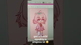 gacha live2d physics are INSANE 😳 #shorts #gachaclub #live2d