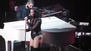 Demi Lovato - Stone Cold ( Ft. Nick Jonas ) Future Now Tour