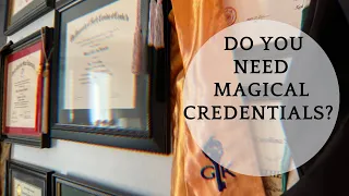 Do you need magical credentials to be a witch or an occultist?