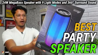 Best Bluetooth Party Speaker on Amazon | iGear Spectrum Bluetooth Party Speaker with RGB & 360 Sound