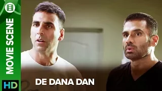 Akshay Kumar and Sunil Shetty's big plans | De Dana Dan | Movie Scene