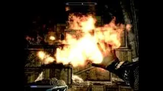 TESV. Skyrim. Недоступный закуток в Замке Волкихар