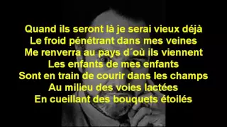 Claude Michel Schönberg - Les Enfants De Mes Enfants Lyrics HQ