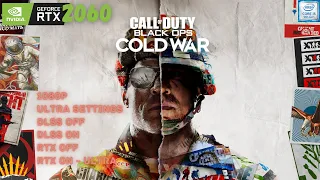 Call of Duty Black Ops Cold War RTX 2060 Gameplay | 1080p Ultra Settings  RTX DLSS | Acer Helios 300