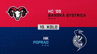 10.kolo HC 05 Banská Bystrica - HK Poprad HIGHLIGHTS