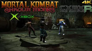 CXBX Reloaded 3bdd689 | Mortal Kombat Shaolin Monks 4K 60FPS UHD | Xbox Emulator PC Gameplay